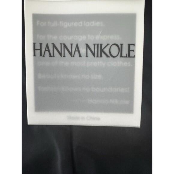 Hanna Nikole 2 Piece Tankini Ruffle Flounce Top High Waist Bottom plus size 16W - Picture 11 of 16